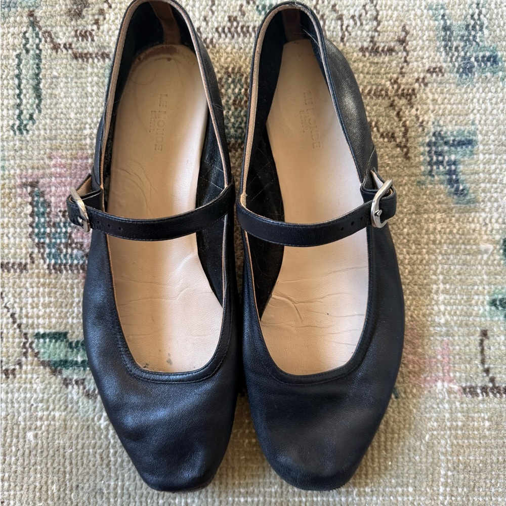 Le Monde Beryl Leather Flats
